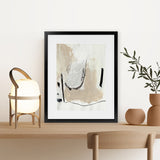 Shop Different Side Art Print-Abstract, Brown, Dan Hobday, Neutrals, Portrait, Rectangle, View All-framed painted poster wall decor artwork