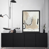 Shop Different Side Art Print-Abstract, Brown, Dan Hobday, Neutrals, Portrait, Rectangle, View All-framed painted poster wall decor artwork