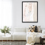 Shop Fade To White Canvas Art Print-Abstract, Dan Hobday, Neutrals, Portrait, Rectangle, View All-framed wall decor artwork