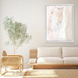 Shop Fade To White Canvas Art Print-Abstract, Dan Hobday, Neutrals, Portrait, Rectangle, View All-framed wall decor artwork