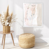 Shop Fade To White Art Print-Abstract, Dan Hobday, Neutrals, Portrait, Rectangle, View All-framed painted poster wall decor artwork