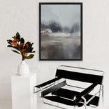 Shop Forest Lake Canvas Art Print-Abstract, Brown, Dan Hobday, Grey, Portrait, Rectangle, View All-framed wall decor artwork