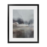 Shop Forest Lake Art Print-Abstract, Brown, Dan Hobday, Grey, Portrait, Rectangle, View All-framed painted poster wall decor artwork