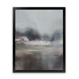 Shop Forest Lake Art Print-Abstract, Brown, Dan Hobday, Grey, Portrait, Rectangle, View All-framed painted poster wall decor artwork