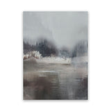 Shop Forest Lake Canvas Art Print-Abstract, Brown, Dan Hobday, Grey, Portrait, Rectangle, View All-framed wall decor artwork