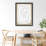 Shop Format Canvas Art Print-Abstract, Dan Hobday, Neutrals, Portrait, Rectangle, View All-framed wall decor artwork