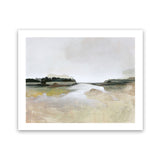 Shop Gold Lake View Art Print-Abstract, Dan Hobday, Green, Horizontal, Neutrals, Rectangle, View All-framed painted poster wall decor artwork