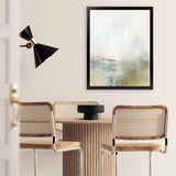 Shop Golden Art Print-Abstract, Dan Hobday, Neutrals, Portrait, Rectangle, View All, Yellow-framed painted poster wall decor artwork