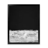 Shop Mono Horizon Art Print-Abstract, Black, Dan Hobday, Portrait, Rectangle, View All-framed painted poster wall decor artwork
