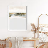 Shop Orkney Canvas Art Print-Abstract, Dan Hobday, Neutrals, Portrait, Rectangle, View All-framed wall decor artwork