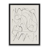 Shop Ready Canvas Art Print-Abstract, Dan Hobday, Neutrals, Portrait, Rectangle, View All-framed wall decor artwork