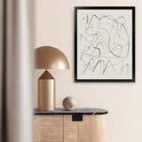 Shop Ready Art Print-Abstract, Dan Hobday, Neutrals, Portrait, Rectangle, View All-framed painted poster wall decor artwork