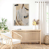 Shop Reunion Canvas Art Print-Abstract, Brown, Dan Hobday, Portrait, Rectangle, View All-framed wall decor artwork