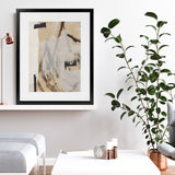 Shop Reunion Art Print-Abstract, Brown, Dan Hobday, Portrait, Rectangle, View All-framed painted poster wall decor artwork