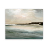 Shop Sennen Cove Art Print-Abstract, Blue, Dan Hobday, Horizontal, Rectangle, View All, Yellow-framed painted poster wall decor artwork