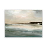 Shop Sennen Cove Canvas Art Print-Abstract, Blue, Dan Hobday, Horizontal, Rectangle, View All, Yellow-framed wall decor artwork