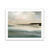 Shop Sennen Cove Art Print-Abstract, Blue, Dan Hobday, Horizontal, Rectangle, View All, Yellow-framed painted poster wall decor artwork