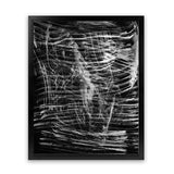 Shop Shimmer Art Print-Abstract, Black, Dan Hobday, Portrait, Rectangle, View All-framed painted poster wall decor artwork