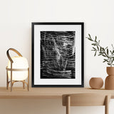 Shop Shimmer Art Print-Abstract, Black, Dan Hobday, Portrait, Rectangle, View All-framed painted poster wall decor artwork