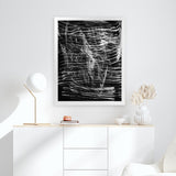 Shop Shimmer Art Print-Abstract, Black, Dan Hobday, Portrait, Rectangle, View All-framed painted poster wall decor artwork