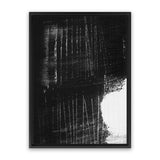 Shop Sleep Canvas Art Print-Abstract, Black, Dan Hobday, Portrait, Rectangle, View All-framed wall decor artwork
