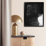Shop Sleep Art Print-Abstract, Black, Dan Hobday, Portrait, Rectangle, View All-framed painted poster wall decor artwork