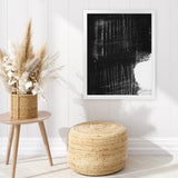 Shop Sleep Art Print-Abstract, Black, Dan Hobday, Portrait, Rectangle, View All-framed painted poster wall decor artwork