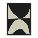 Shop State Canvas Art Print-Abstract, Black, Dan Hobday, Neutrals, Portrait, Rectangle, View All-framed wall decor artwork