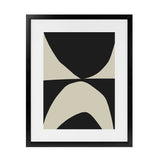 Shop State Art Print-Abstract, Black, Dan Hobday, Neutrals, Portrait, Rectangle, View All-framed painted poster wall decor artwork