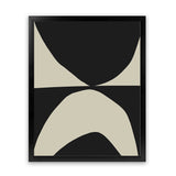 Shop State Art Print-Abstract, Black, Dan Hobday, Neutrals, Portrait, Rectangle, View All-framed painted poster wall decor artwork