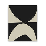 Shop State Art Print-Abstract, Black, Dan Hobday, Neutrals, Portrait, Rectangle, View All-framed painted poster wall decor artwork