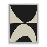 Shop State Canvas Art Print-Abstract, Black, Dan Hobday, Neutrals, Portrait, Rectangle, View All-framed wall decor artwork