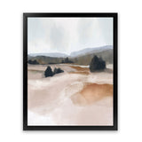 Shop The Ranch Art Print-Abstract, Brown, Dan Hobday, Portrait, Rectangle, View All-framed painted poster wall decor artwork