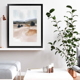 Shop The Ranch Art Print-Abstract, Brown, Dan Hobday, Portrait, Rectangle, View All-framed painted poster wall decor artwork