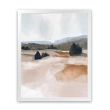 Shop The Ranch Art Print-Abstract, Brown, Dan Hobday, Portrait, Rectangle, View All-framed painted poster wall decor artwork