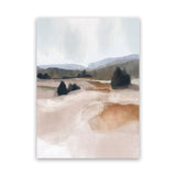 Shop The Ranch Canvas Art Print-Abstract, Brown, Dan Hobday, Portrait, Rectangle, View All-framed wall decor artwork