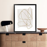 Shop Touch Art Print-Abstract, Dan Hobday, Neutrals, Portrait, Rectangle, View All-framed painted poster wall decor artwork