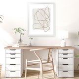 Shop Touch Art Print-Abstract, Dan Hobday, Neutrals, Portrait, Rectangle, View All-framed painted poster wall decor artwork