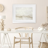 Shop Transcend Art Print-Abstract, Dan Hobday, Horizontal, Neutrals, Rectangle, View All-framed painted poster wall decor artwork