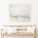 Shop Transcend Art Print-Abstract, Dan Hobday, Horizontal, Neutrals, Rectangle, View All-framed painted poster wall decor artwork