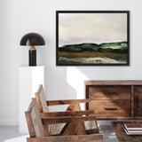 Shop Verte 1 Canvas Art Print-Abstract, Brown, Dan Hobday, Green, Horizontal, Rectangle, View All-framed wall decor artwork