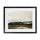 Shop Verte 1 Art Print-Abstract, Brown, Dan Hobday, Green, Horizontal, Rectangle, View All-framed painted poster wall decor artwork