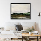 Shop Verte 1 Art Print-Abstract, Brown, Dan Hobday, Green, Horizontal, Rectangle, View All-framed painted poster wall decor artwork