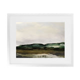 Shop Verte 1 Art Print-Abstract, Brown, Dan Hobday, Green, Horizontal, Rectangle, View All-framed painted poster wall decor artwork