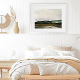 Shop Verte 1 Art Print-Abstract, Brown, Dan Hobday, Green, Horizontal, Rectangle, View All-framed painted poster wall decor artwork