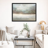 Shop Westward Canvas Art Print-Abstract, Dan Hobday, Horizontal, Neutrals, Rectangle, View All-framed wall decor artwork