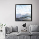 Shop Dream Lands (Square) Art Print-Abstract, Blue, Dan Hobday, Grey, Landscape, Square, View All-framed painted poster wall decor artwork