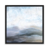 Shop Dream Lands (Square) Canvas Art Print-Abstract, Blue, Dan Hobday, Grey, Landscape, Square, View All-framed wall decor artwork