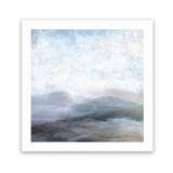 Shop Dream Lands (Square) Art Print-Abstract, Blue, Dan Hobday, Grey, Landscape, Square, View All-framed painted poster wall decor artwork