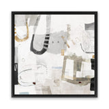 Shop Modern Rhythm (Square) Canvas Art Print-Abstract, Grey, PC, Square, View All-framed wall decor artwork